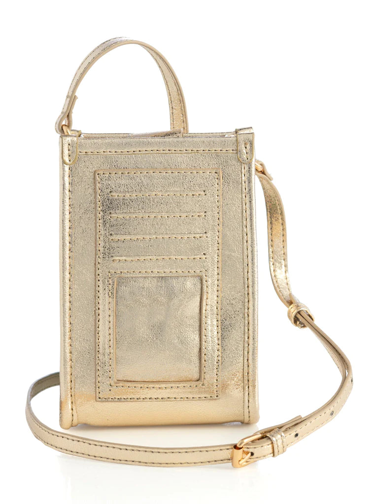 Skyler Phone Holder - Gold - Southern Belle Boutique