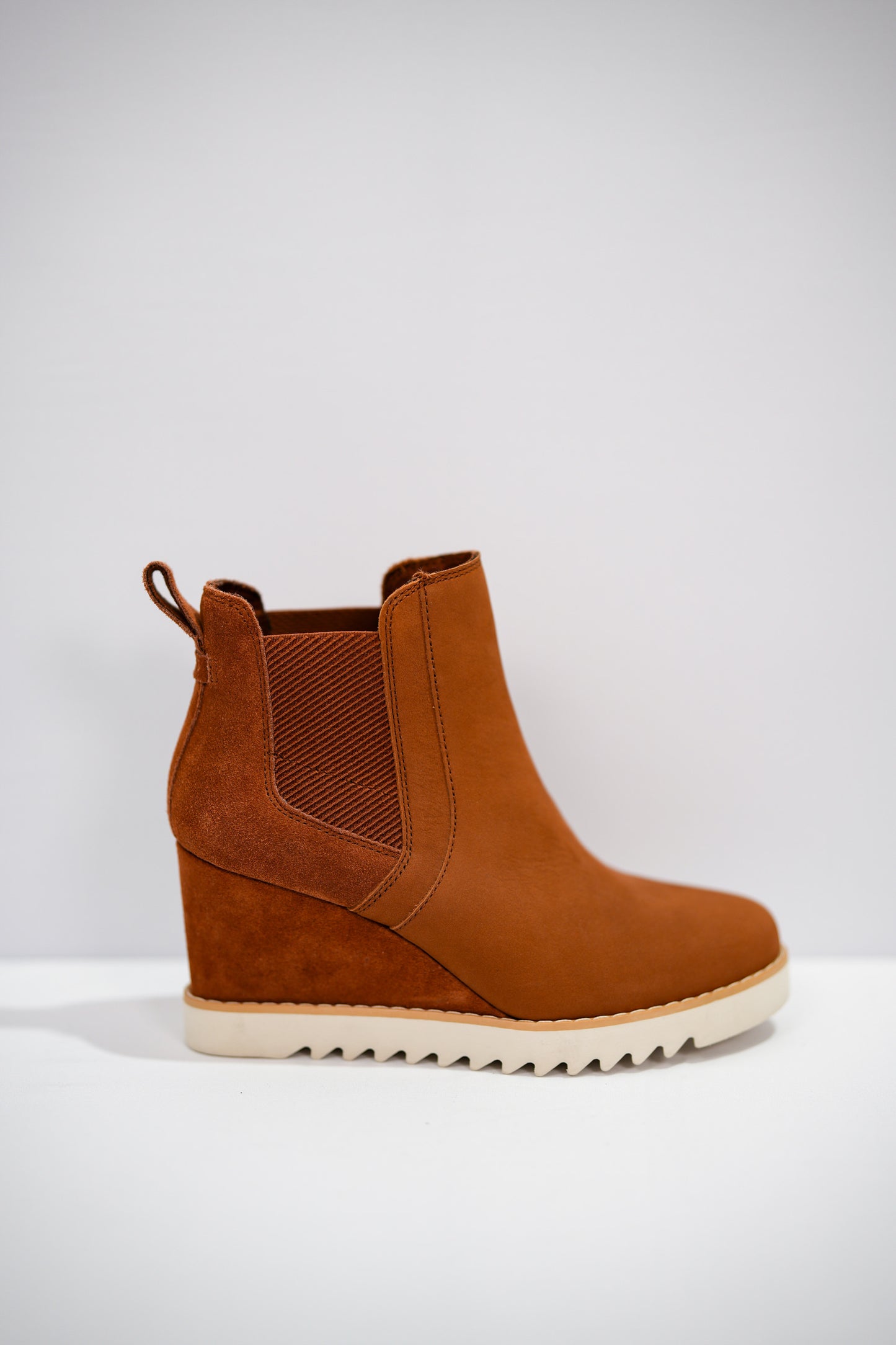 Maddie Boot Dk Brown Suede - Southern Belle Boutique