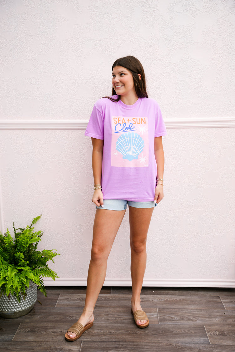 Sea + Sun Club Tee
