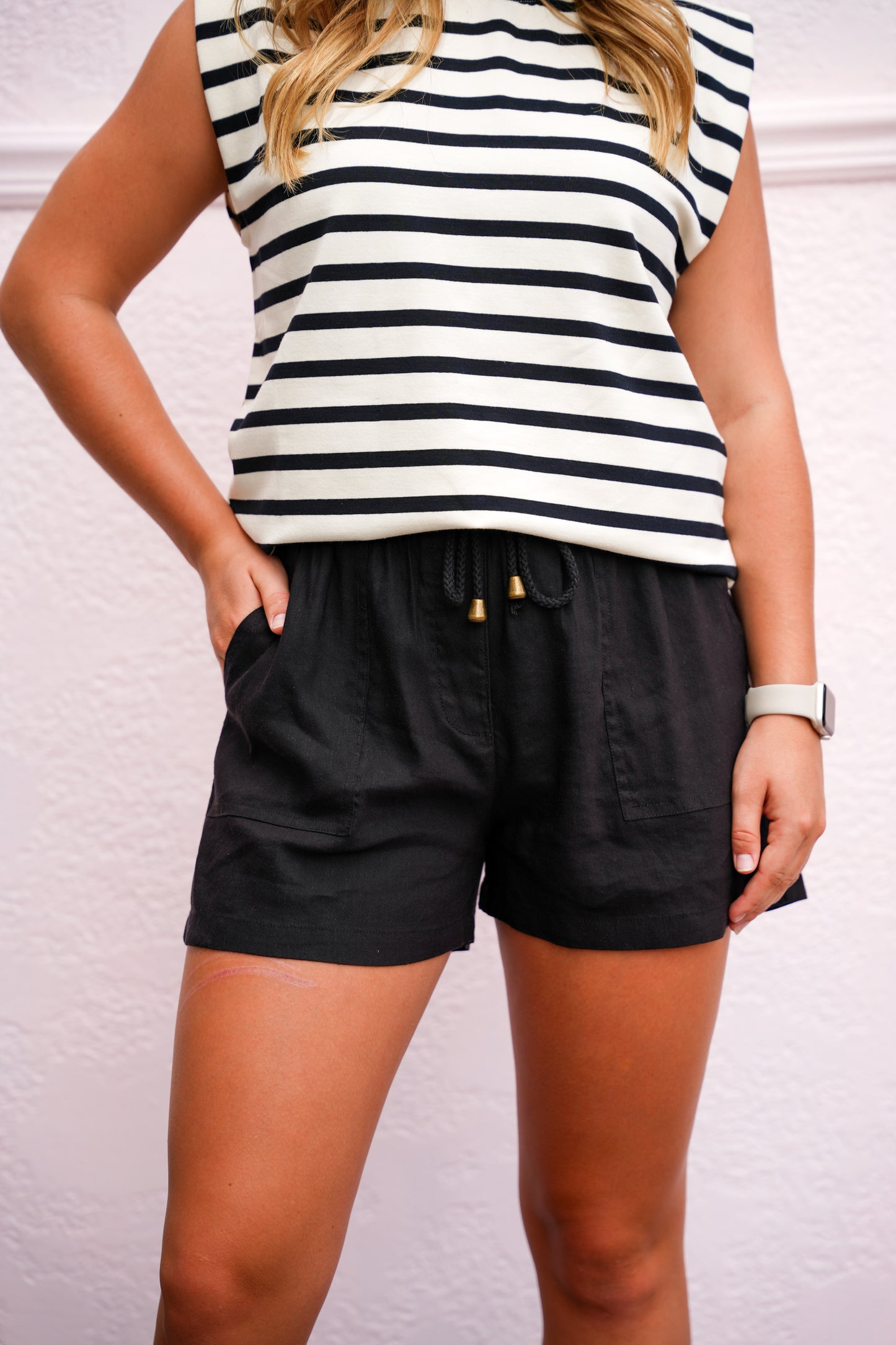 Audra Short - Black - Southern Belle Boutique