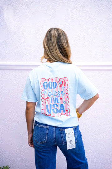 God Bless The USA Tee - Southern Belle Boutique