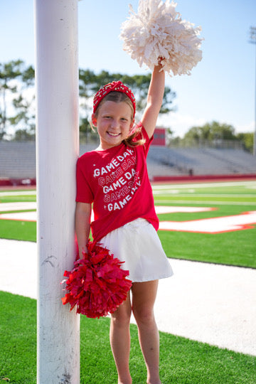Wavy Game Day Youth Tee - Southern Belle Boutique
