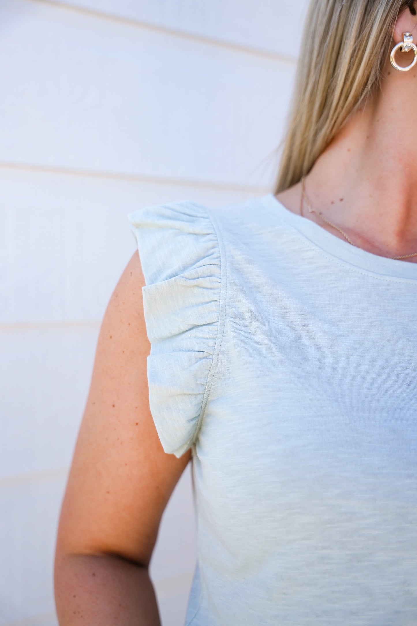 North Tank - Aquamarine - Southern Belle Boutique