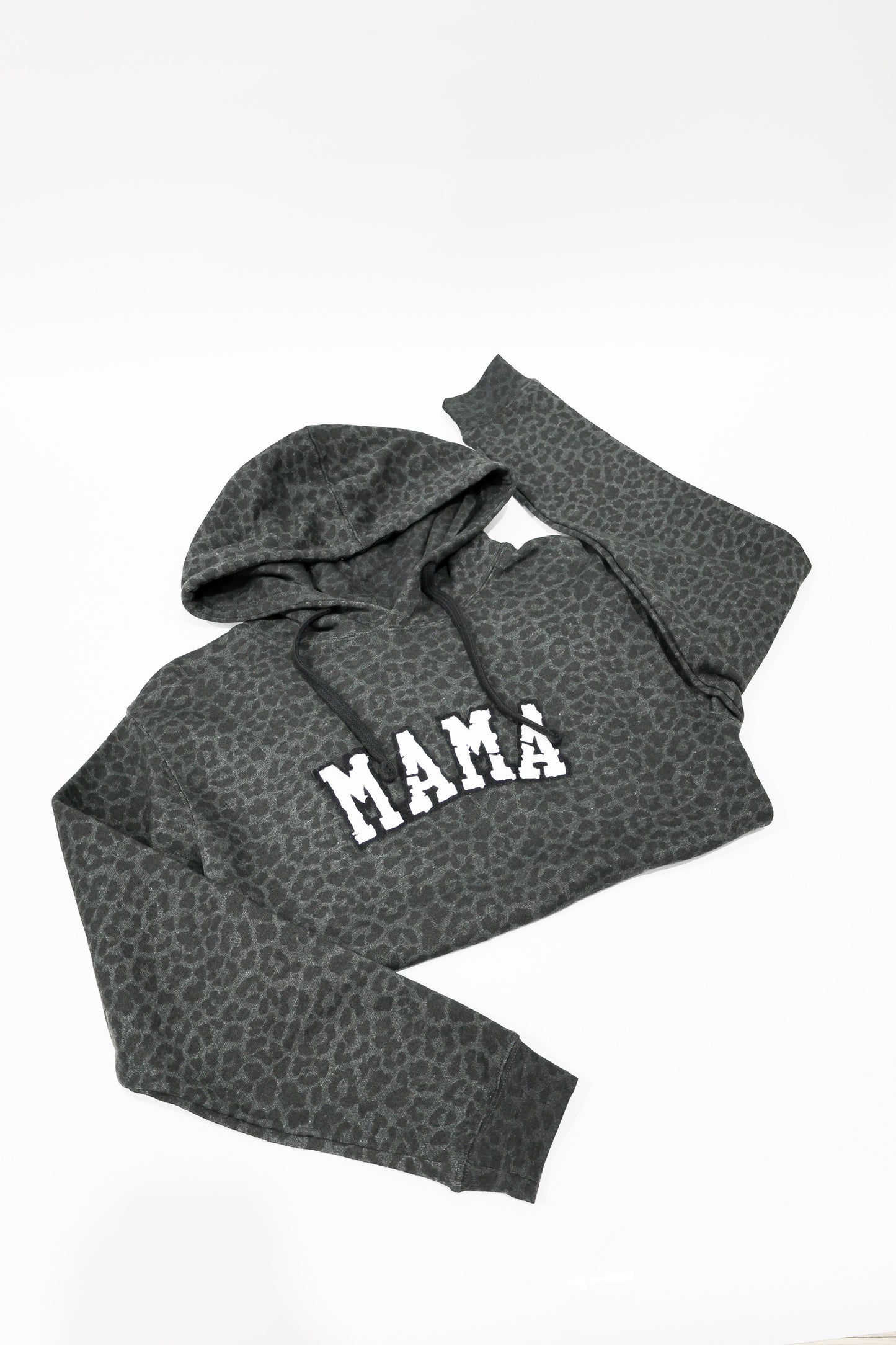 Mama Patch Hoodie Black - Southern Belle Boutique