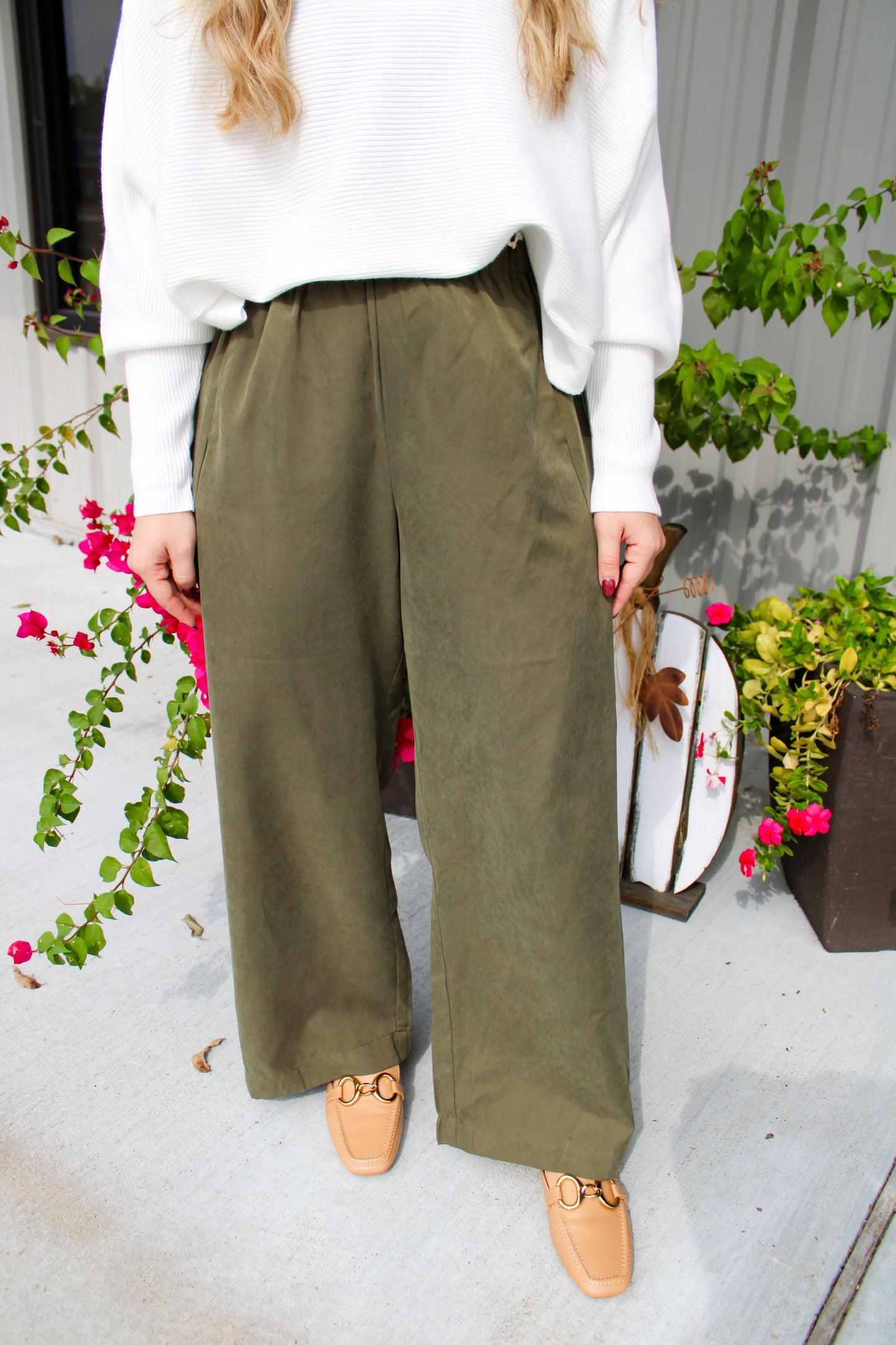 Paris Pants - Vineyard - Southern Belle Boutique