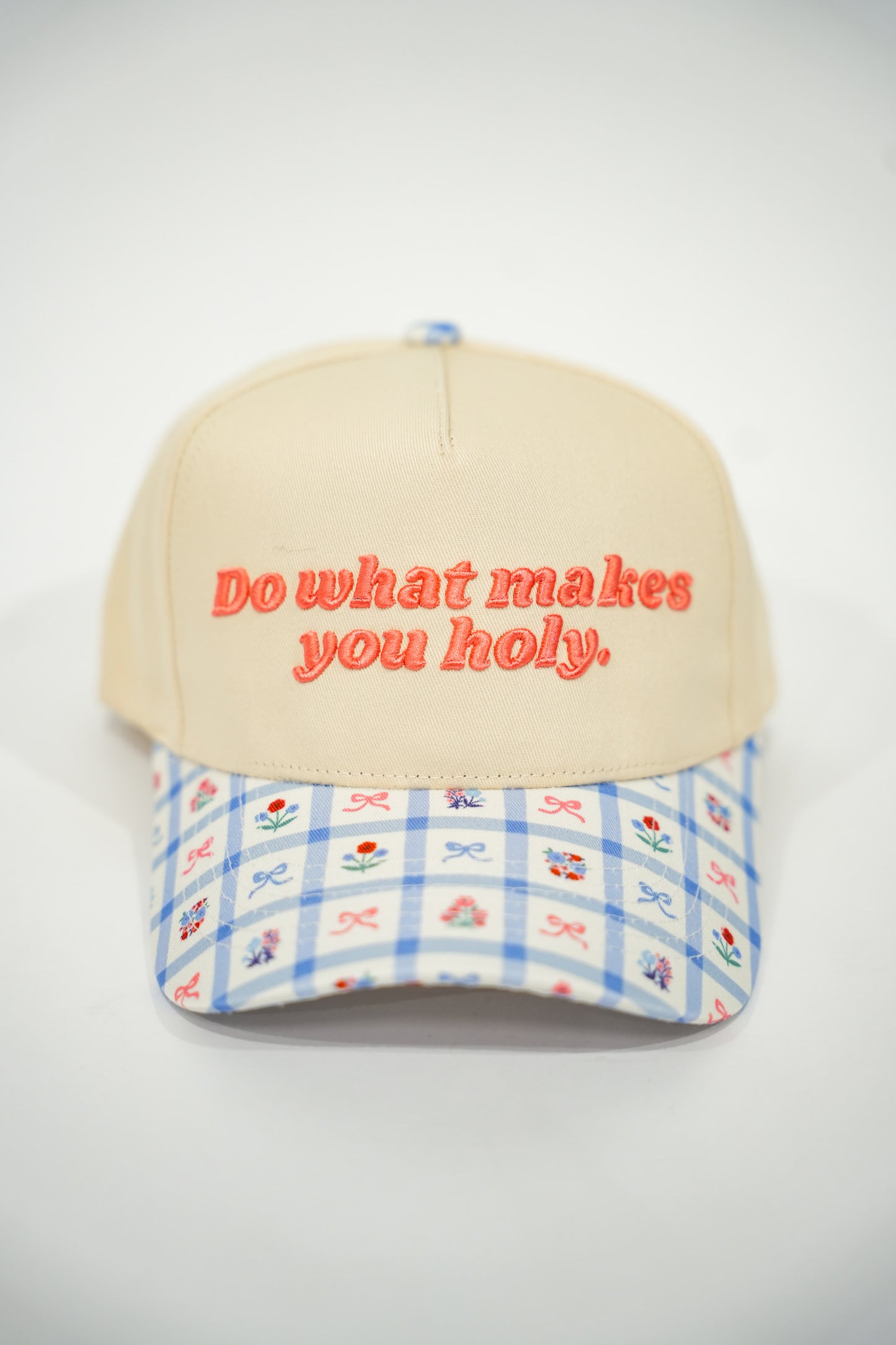Do What Makes You Holy Bow Trucker Hat - Southern Belle Boutique