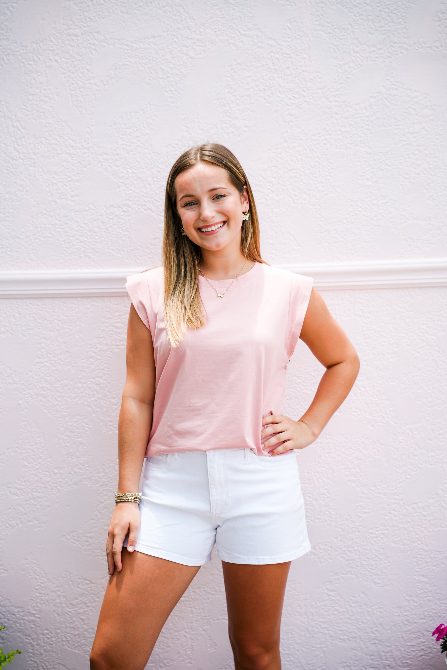 Ciara Top - Bubblegum - Southern Belle Boutique