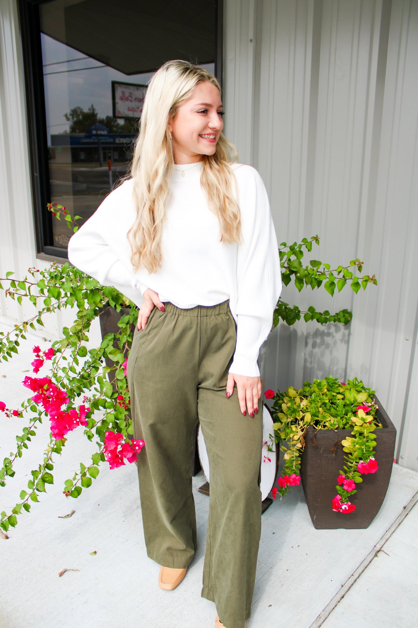 Paris Pants - Vineyard - Southern Belle Boutique