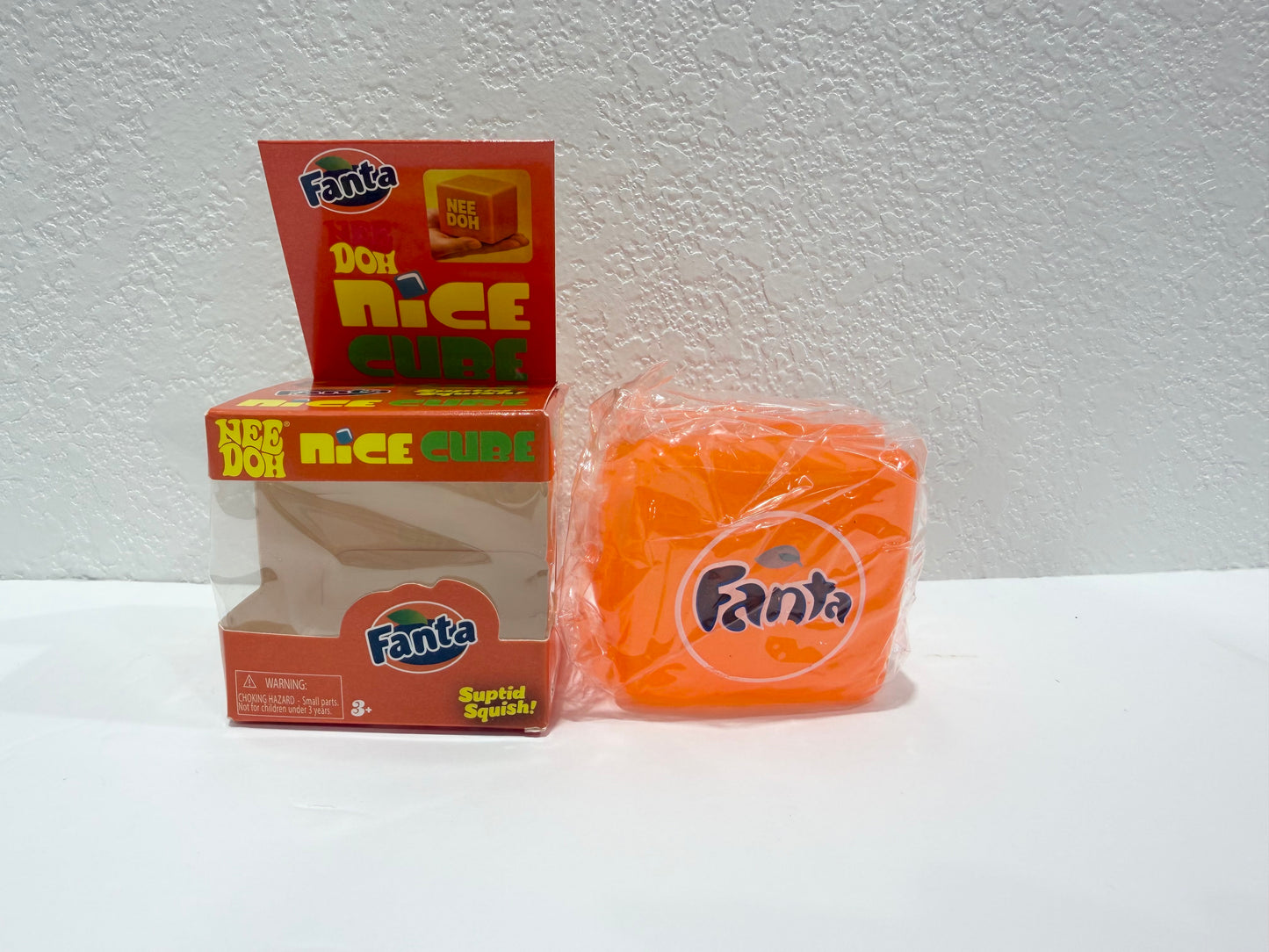 Fanta Soda Squishy Cube