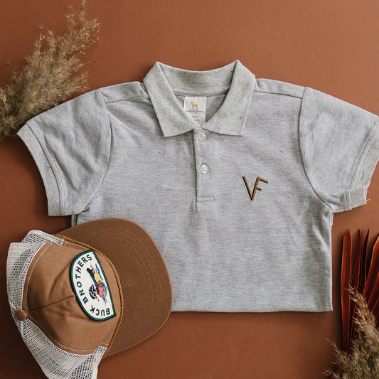 Mack Polo - Steel - Southern Belle Boutique