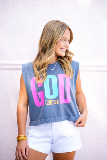 God Is Love Tank - Southern Belle Boutique