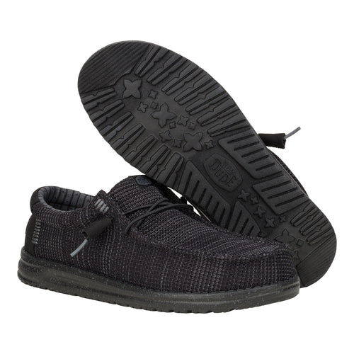 Wally Stretch Sox Black/Black - Southern Belle Boutique