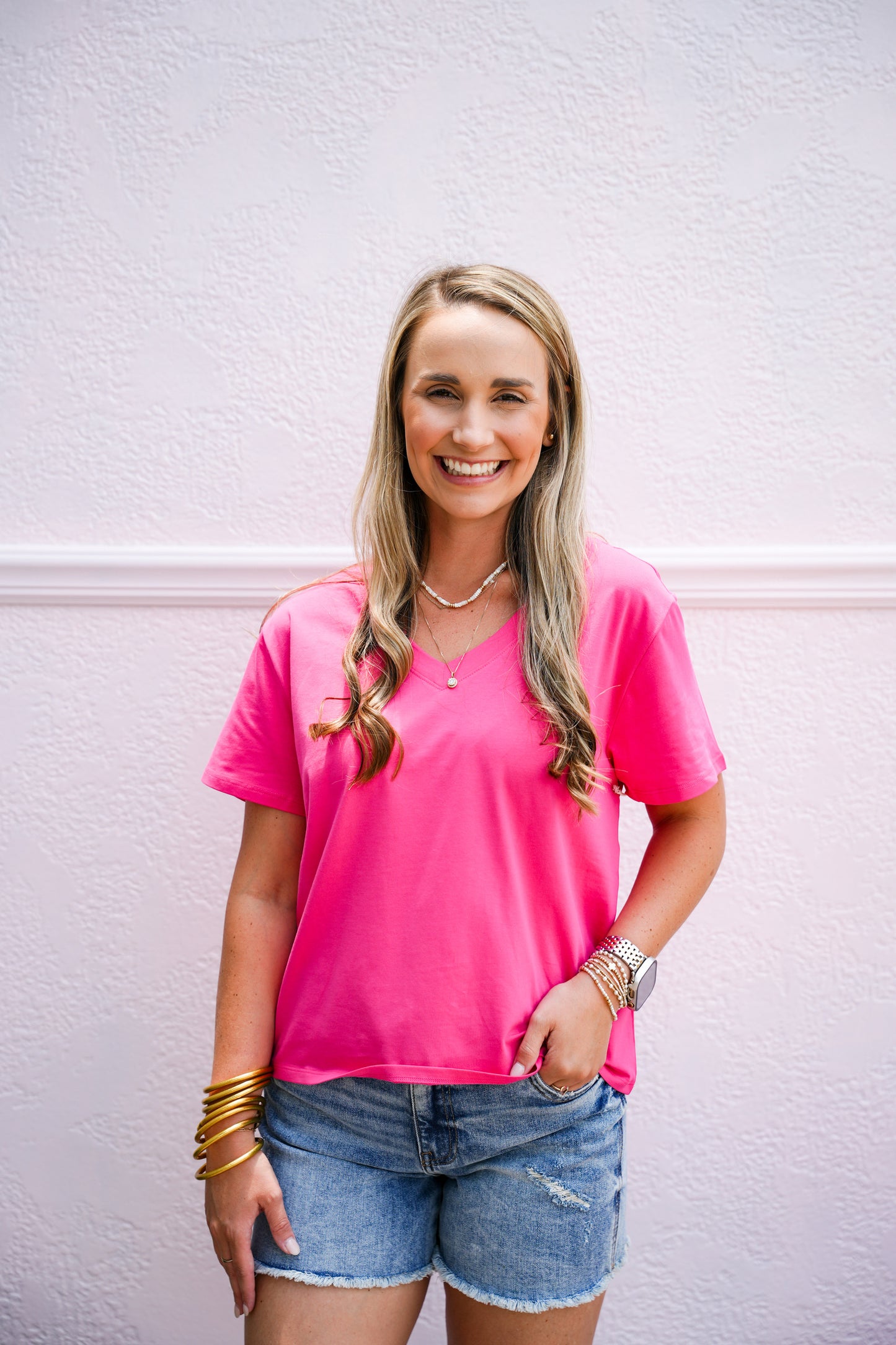 Amaya Tee - Pink Paradise - Southern Belle Boutique