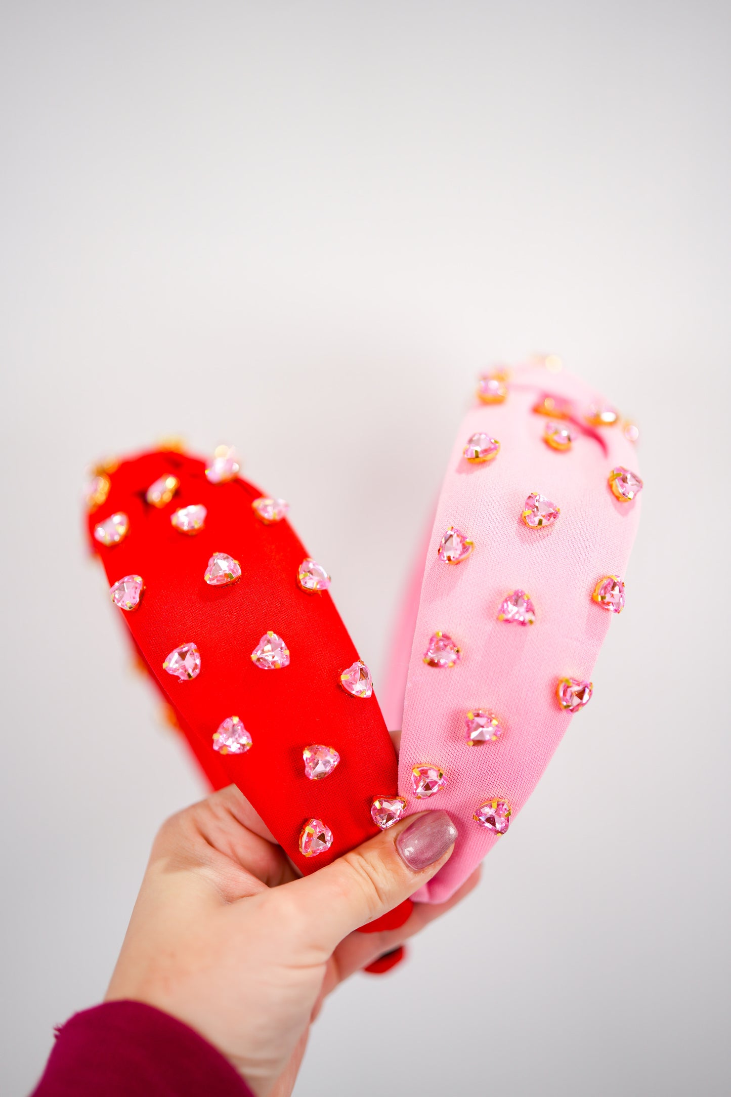 Red Heart Headband - Southern Belle Boutique