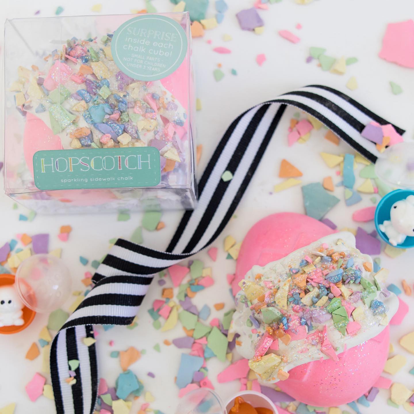 Hopscotch Easter Egg Chalk - Pink - Southern Belle Boutique