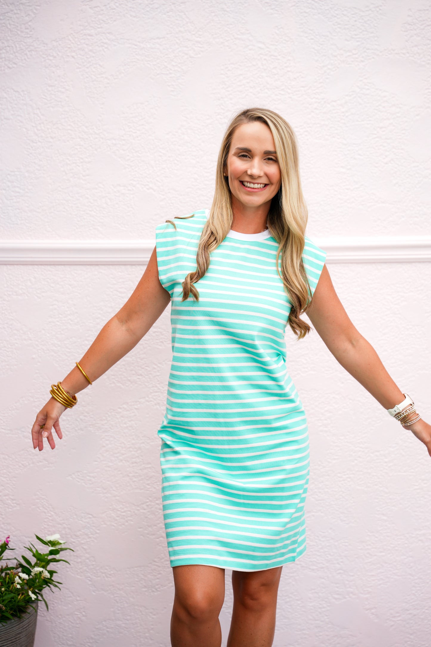Mint Mini Shift Dress - Southern Belle Boutique
