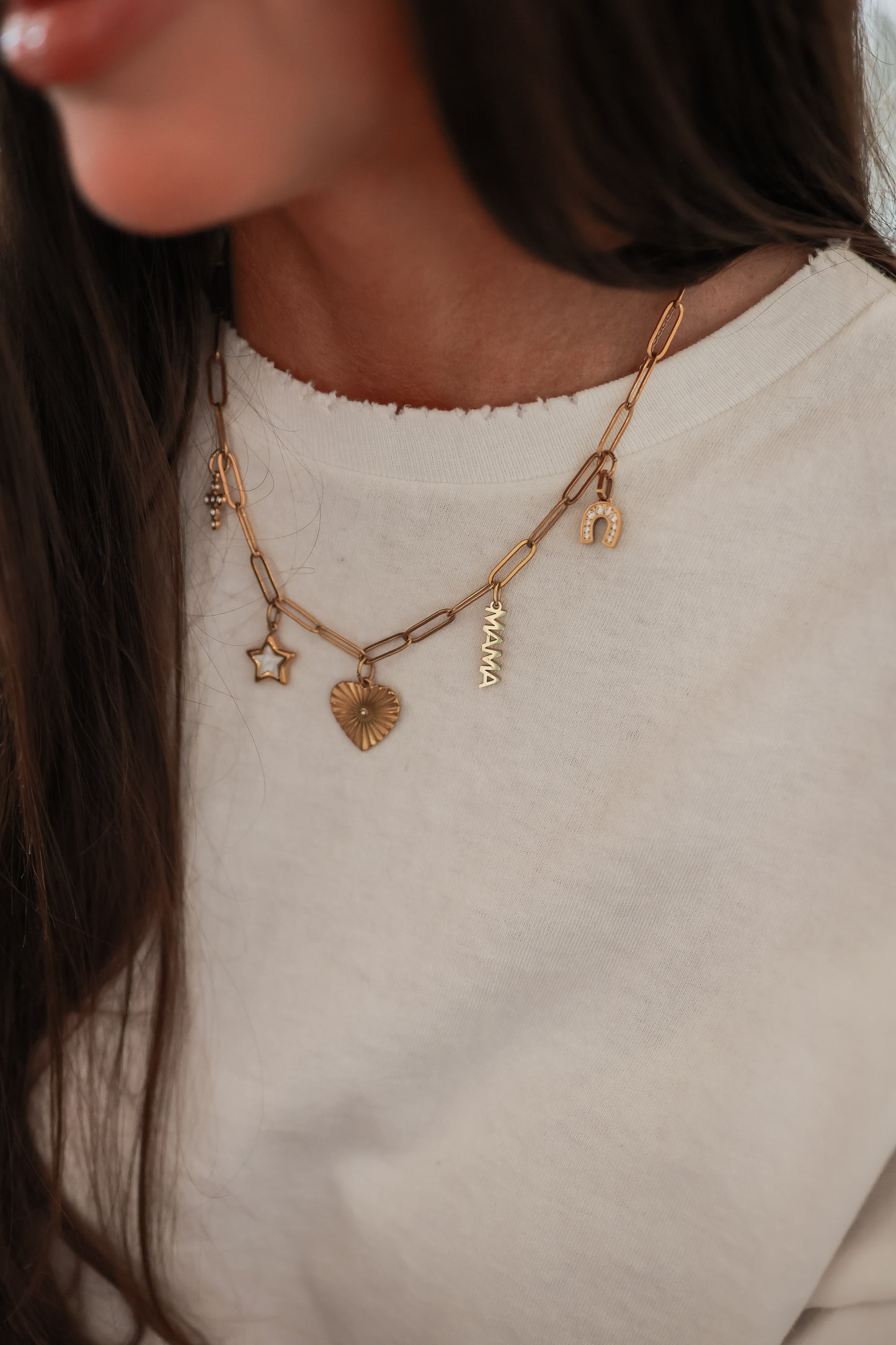 The Chelsea Charm Necklace - Southern Belle Boutique