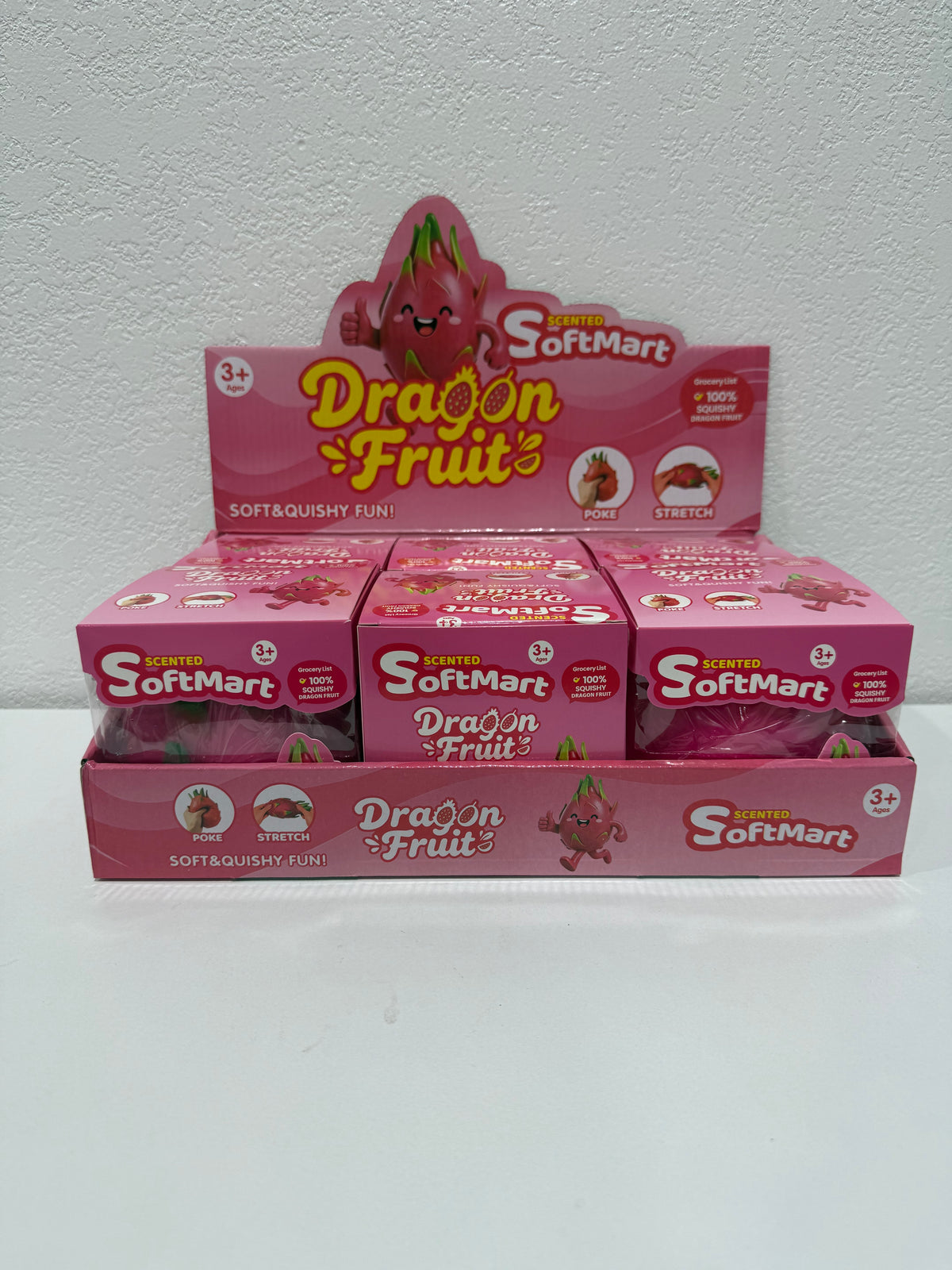 Dragon Fruit Jumbo Squishy