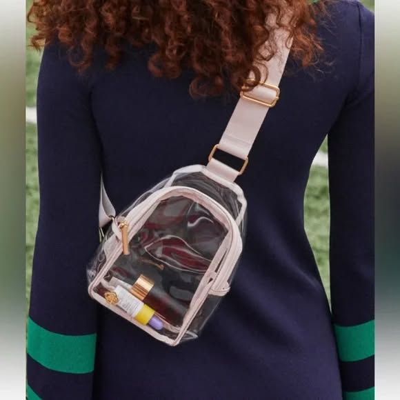 Clear Sling Crossbody Bag