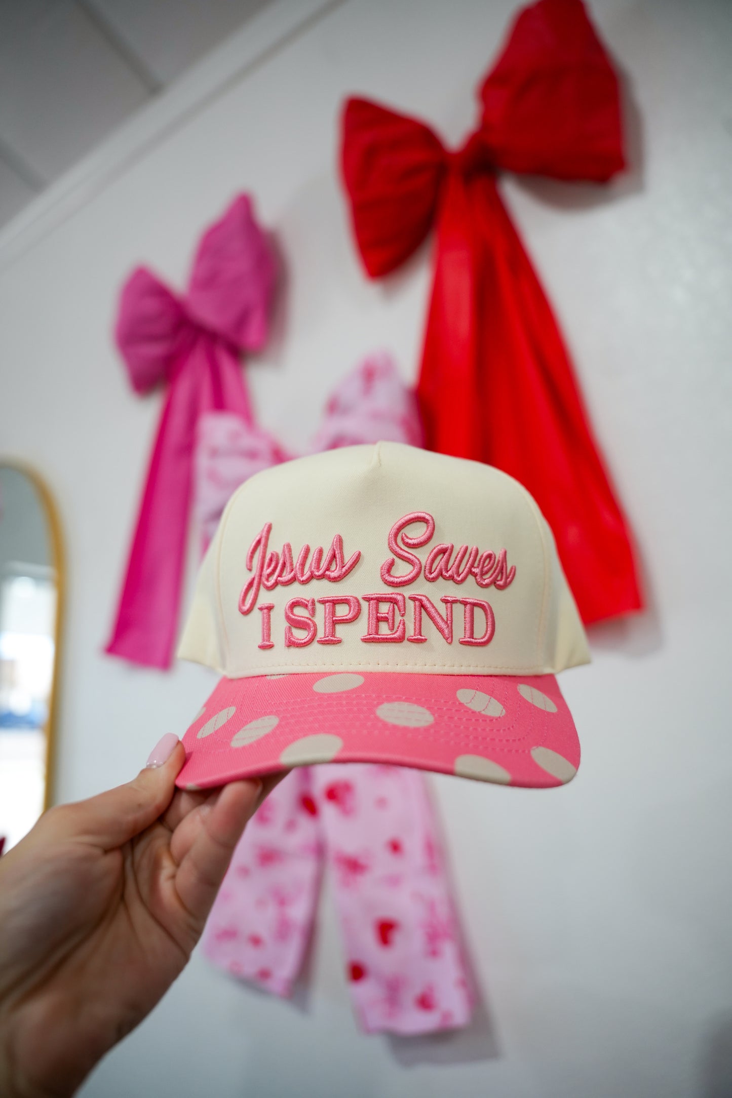 Jesus Saves Trucker Hat - Southern Belle Boutique