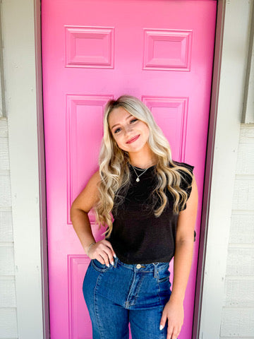 North Top - Black - Southern Belle Boutique
