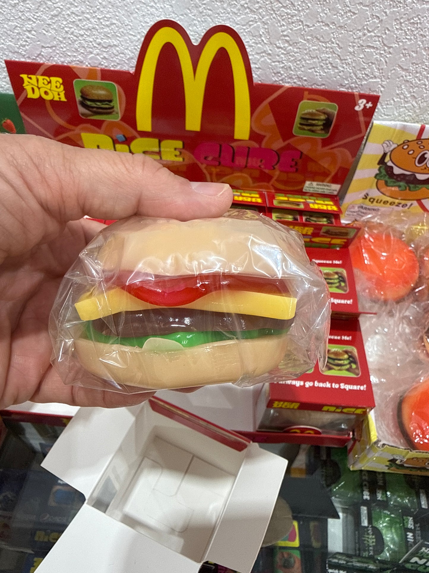 McDonalds Hamburger Squishy - Southern Belle Boutique