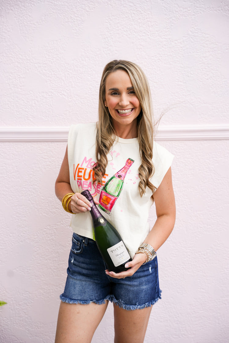 More Veuve Please Tee