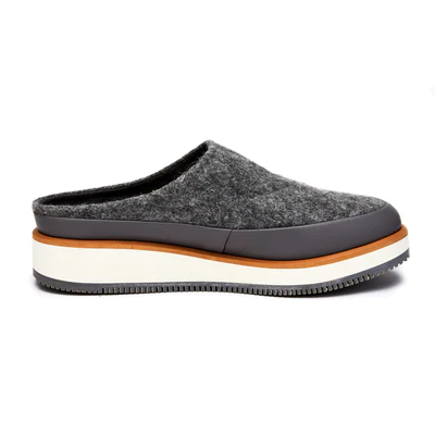 Ramble Platform Mule - Grey - Southern Belle Boutique