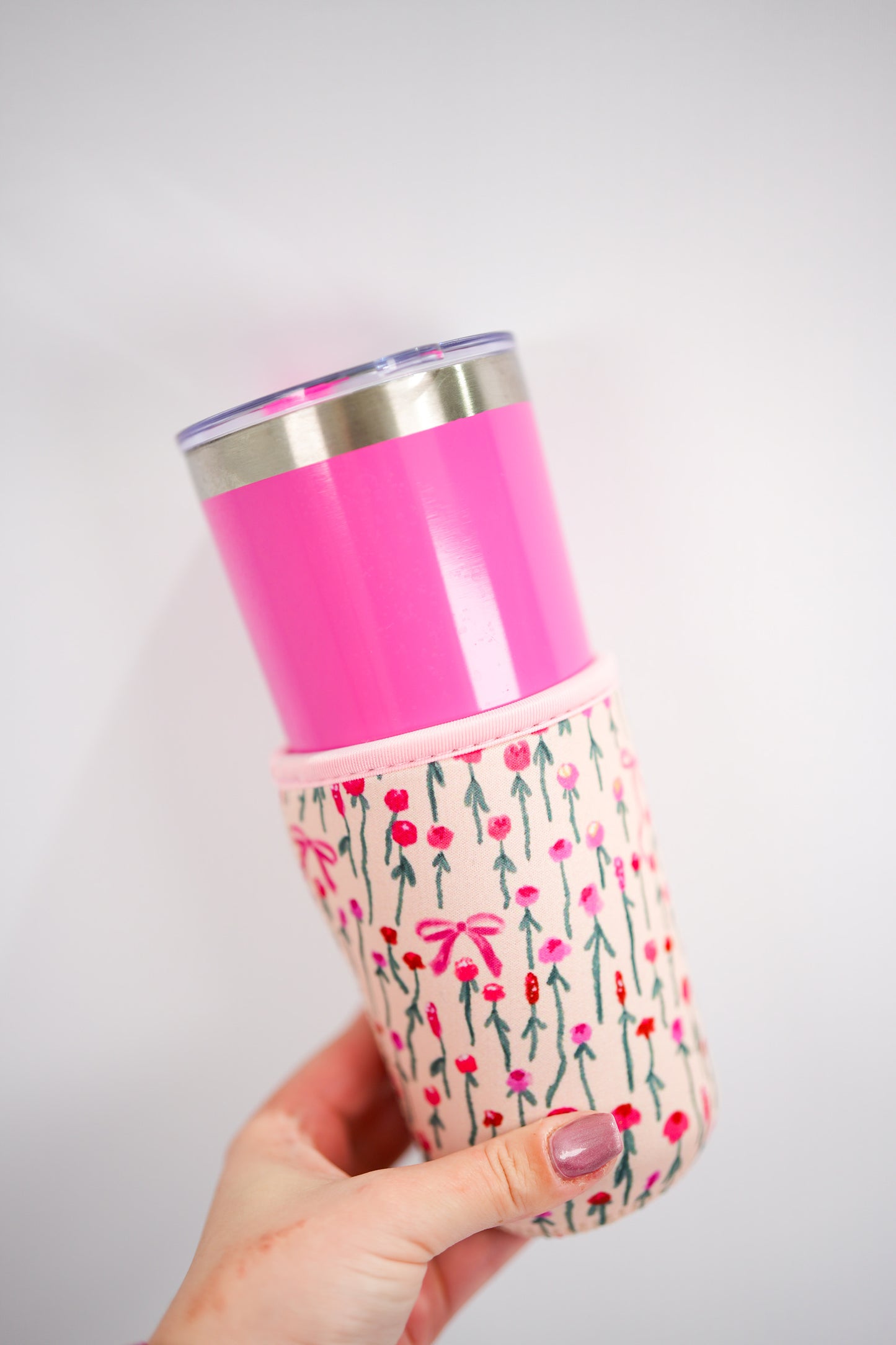Spring Coquette Coffee Sleeve - Small - Southern Belle Boutique