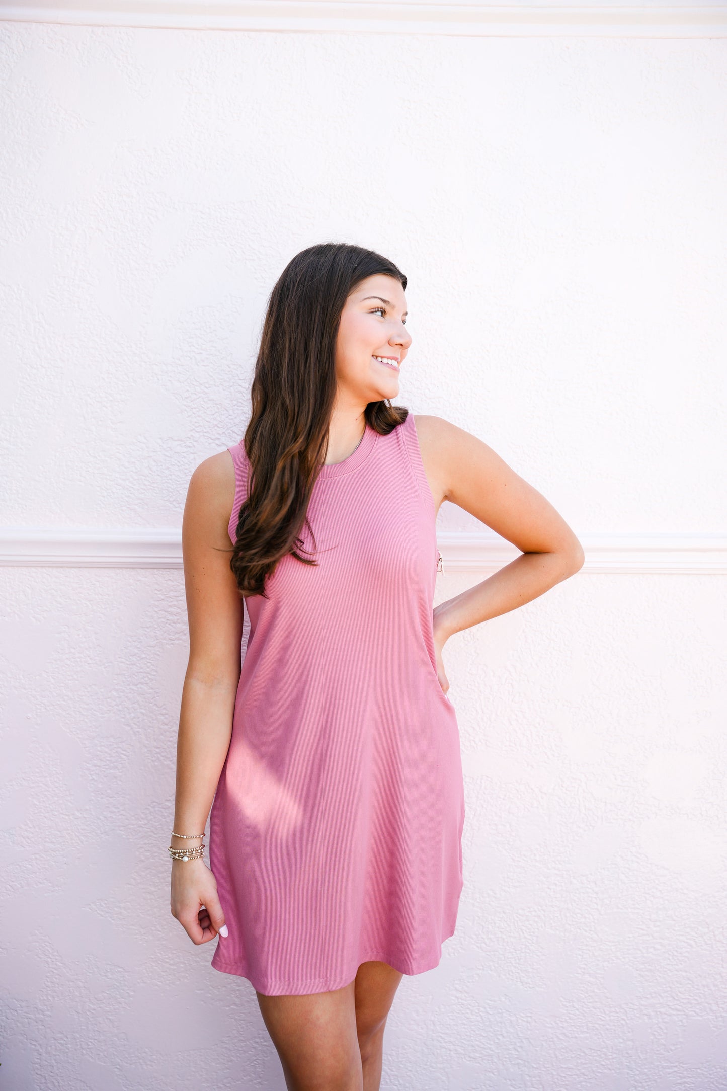 Justine Dress - Soft Cherry - Southern Belle Boutique