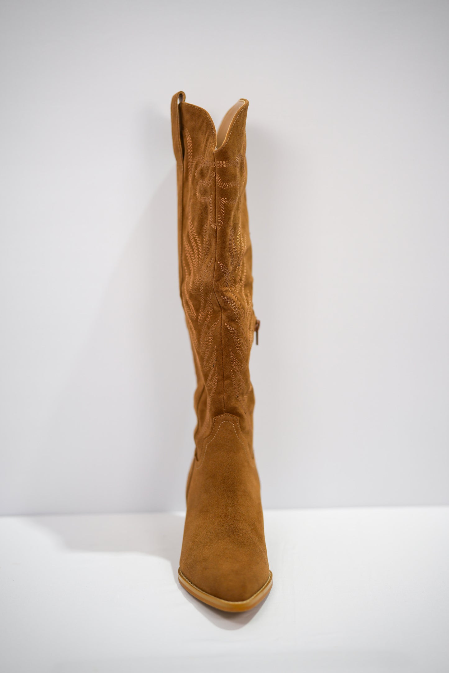 Samara Brown Tall Boot - Southern Belle Boutique