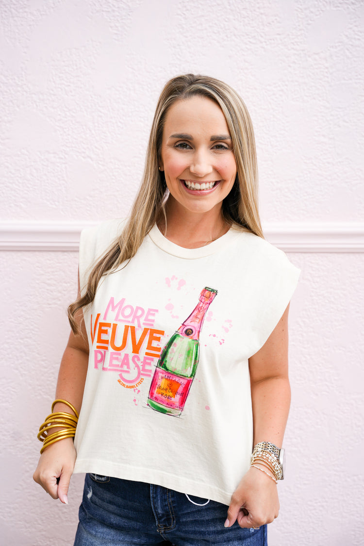 More Veuve Please Tee