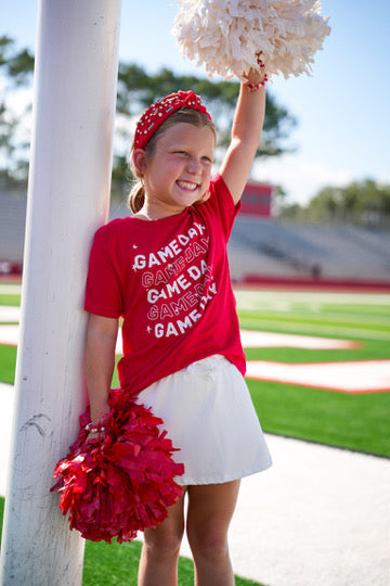 Wavy Game Day Youth Tee - Southern Belle Boutique