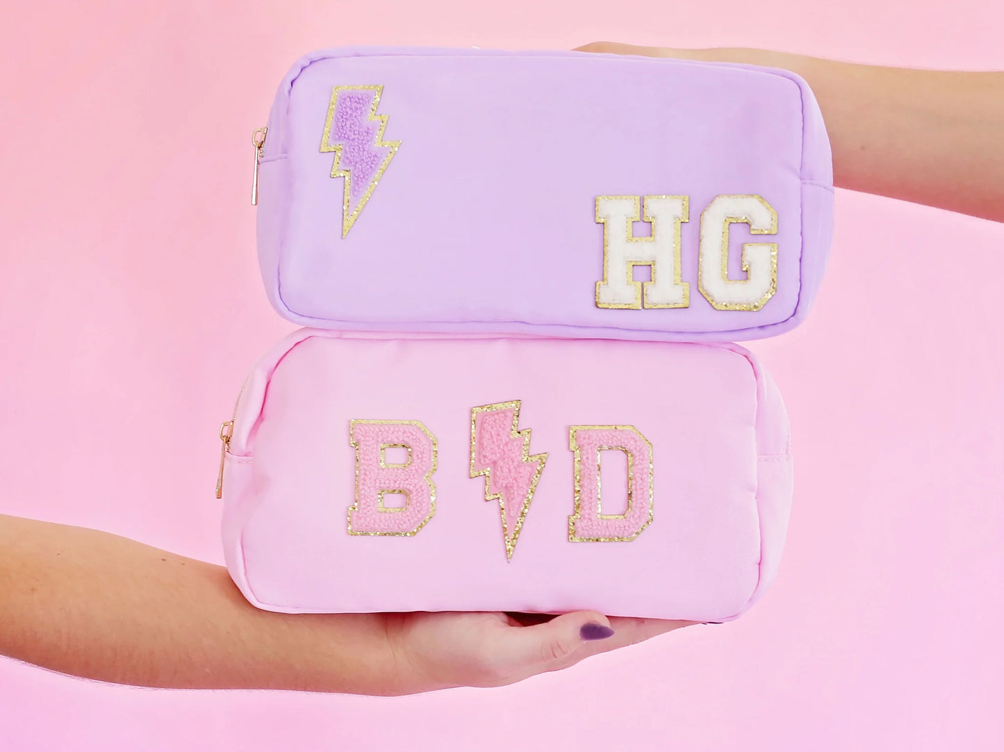 Large Nylon Cosmetic Bag - Southern Belle Boutique