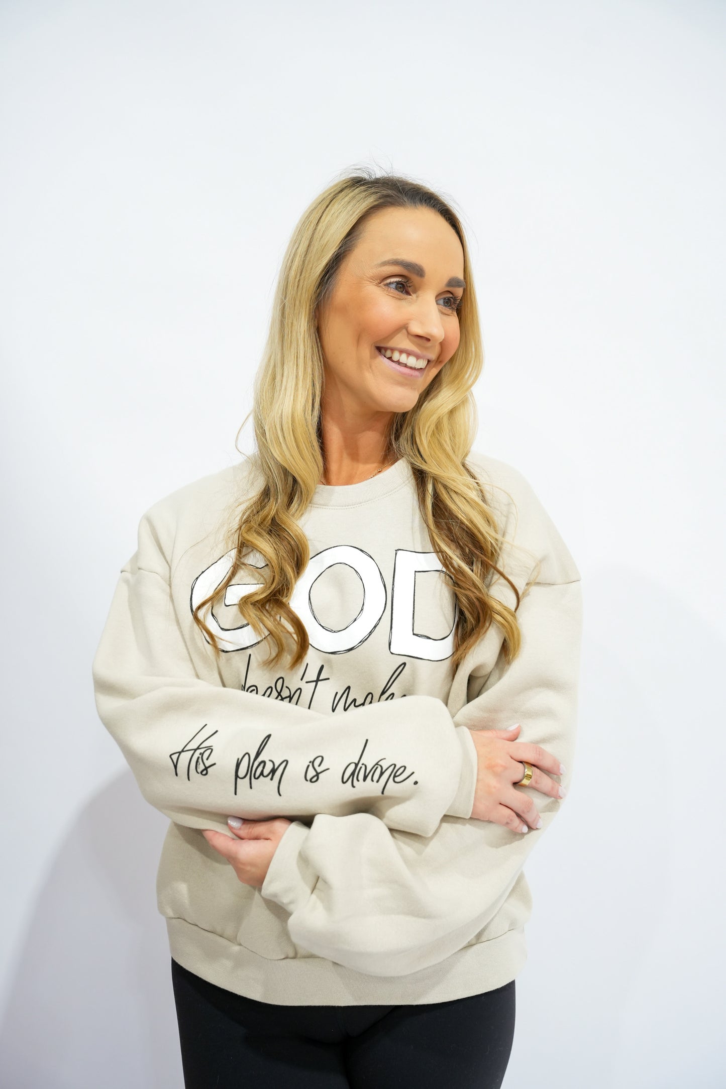 God Doesn't Make Mistakes Sweatshirt - Southern Belle Boutique