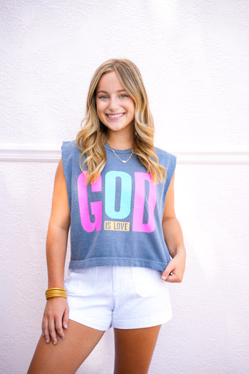 God Is Love Tank - Southern Belle Boutique