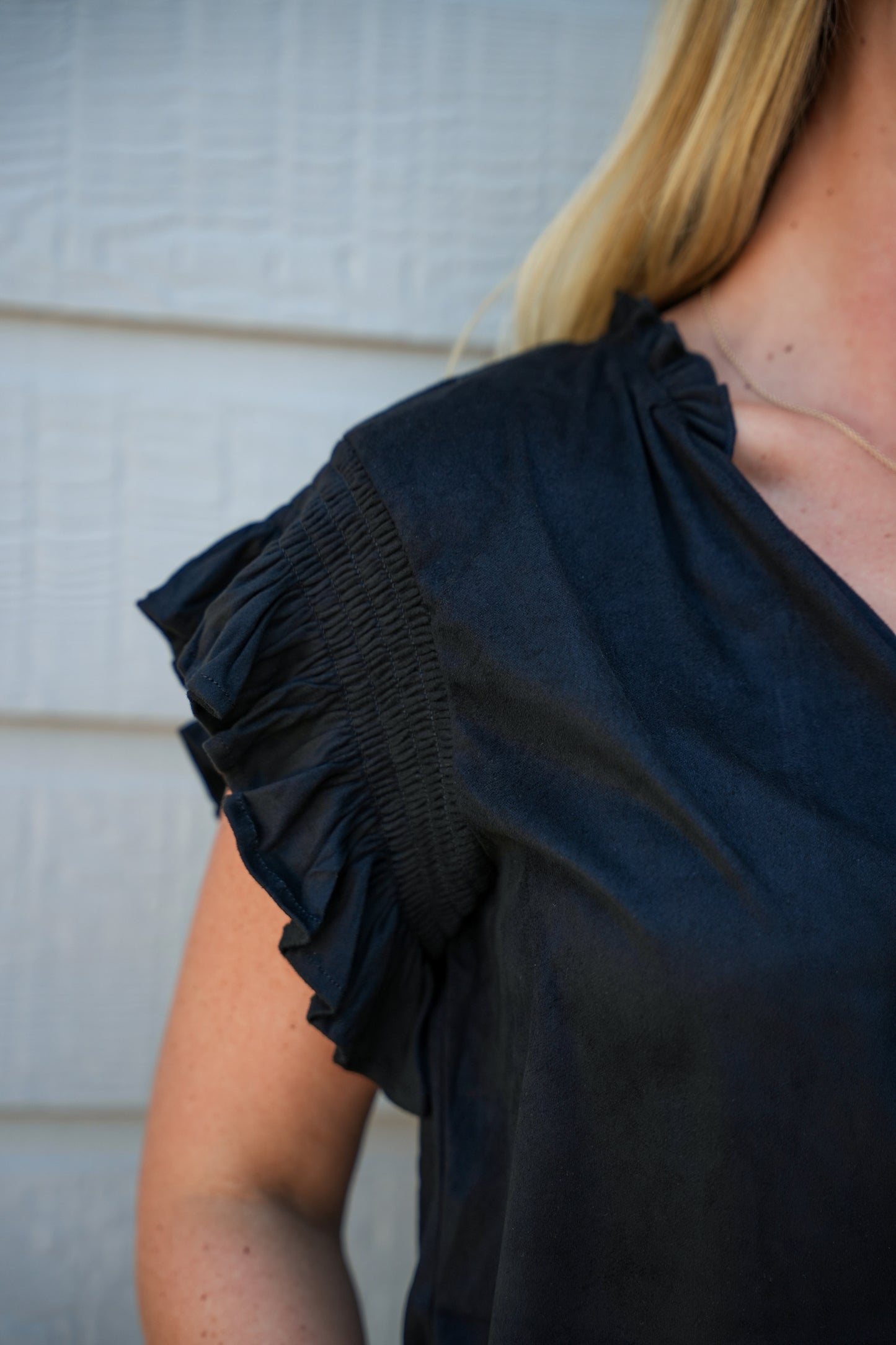 Nicola Top Suede - Black