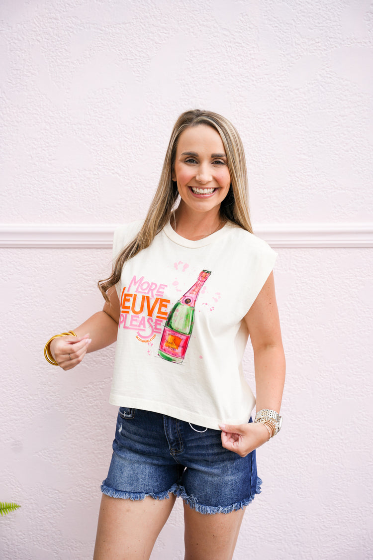 More Veuve Please Tee