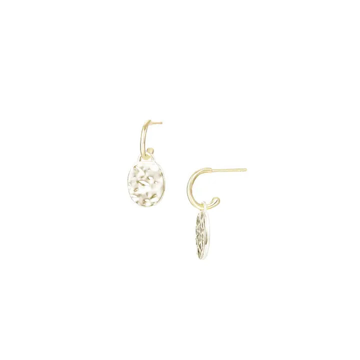 Horizon Mini Drop Earrings in Gold - Southern Belle Boutique