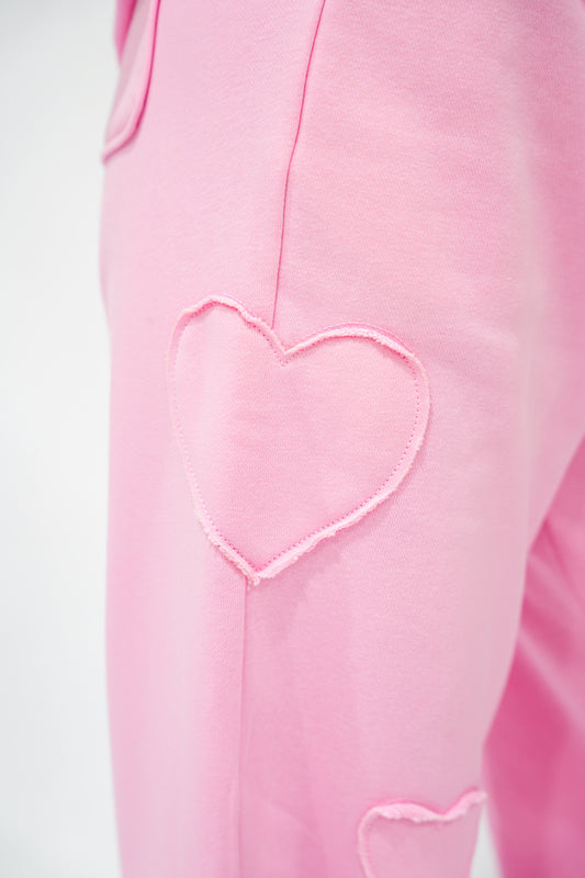 Sweatheart Sweatshirt Pant Set