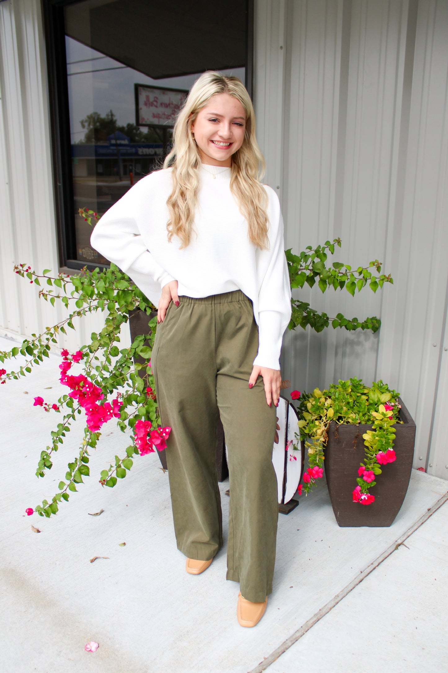 Paris Pants - Vineyard - Southern Belle Boutique