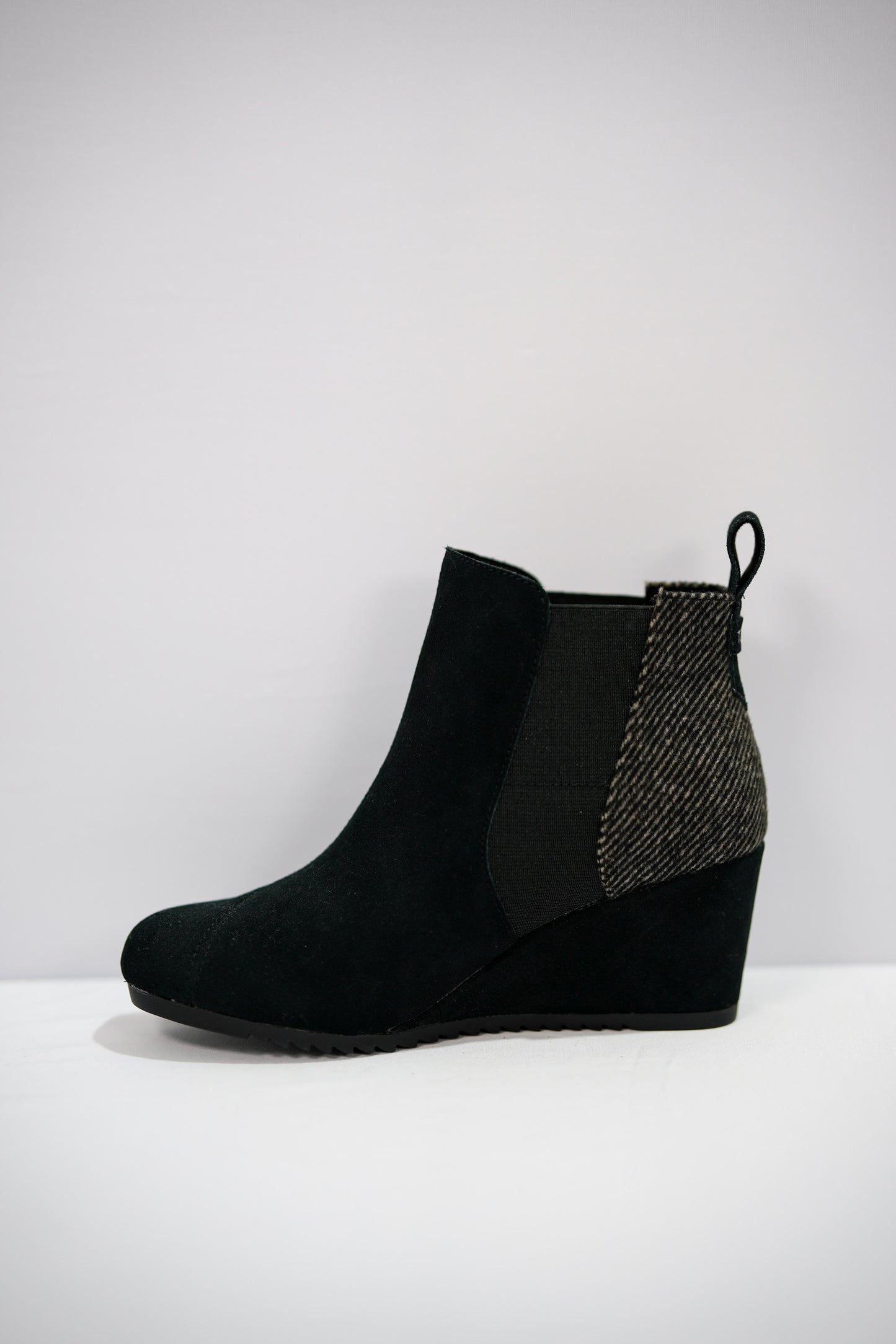 Emery Black Suede Boot - Southern Belle Boutique