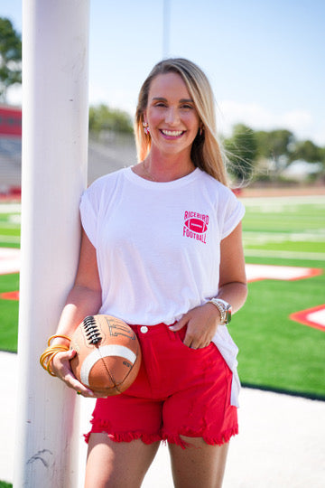 Ricebird Fight Song Smiley Tank - Southern Belle Boutique