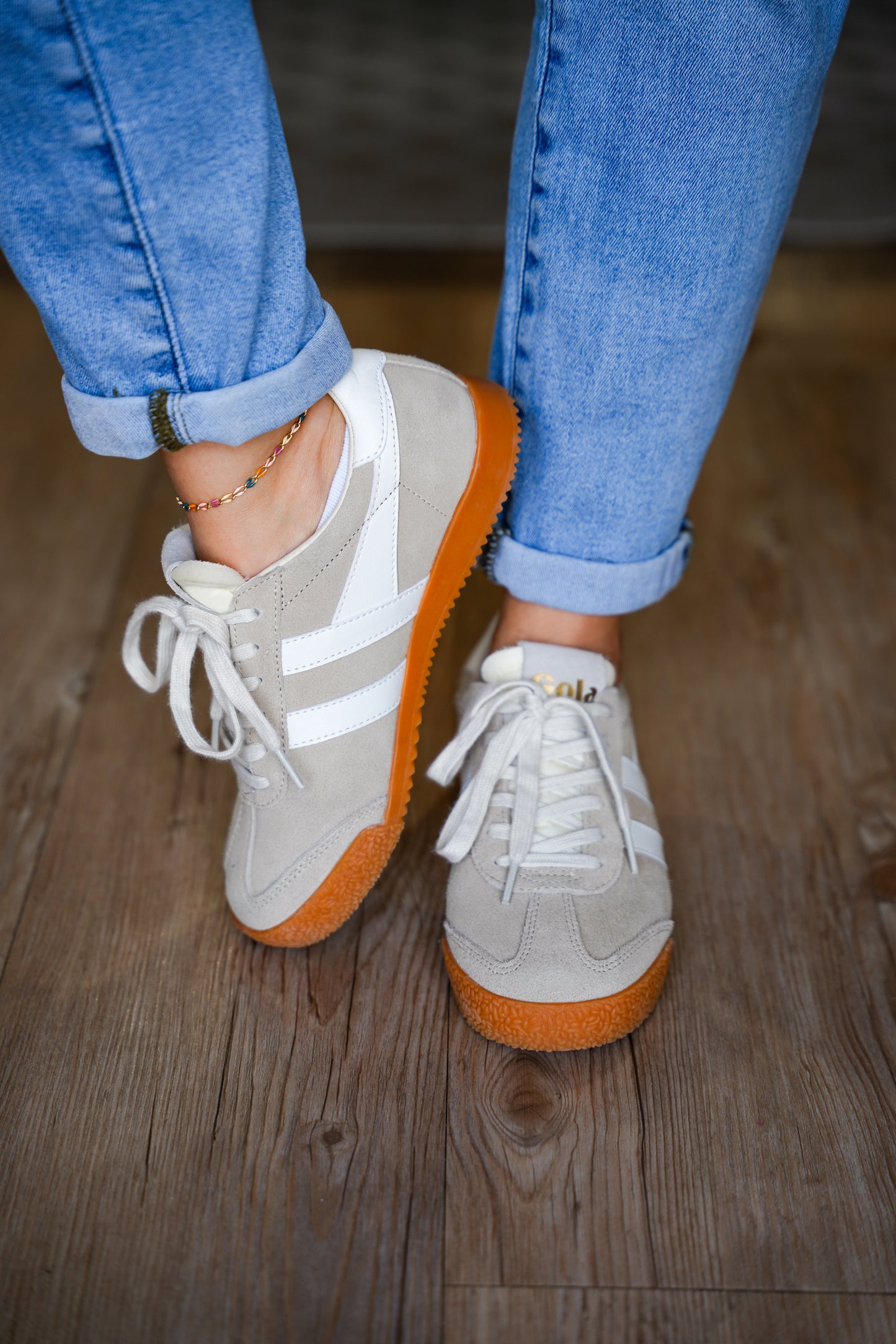 Elan Trainer Bone/White Sneaker