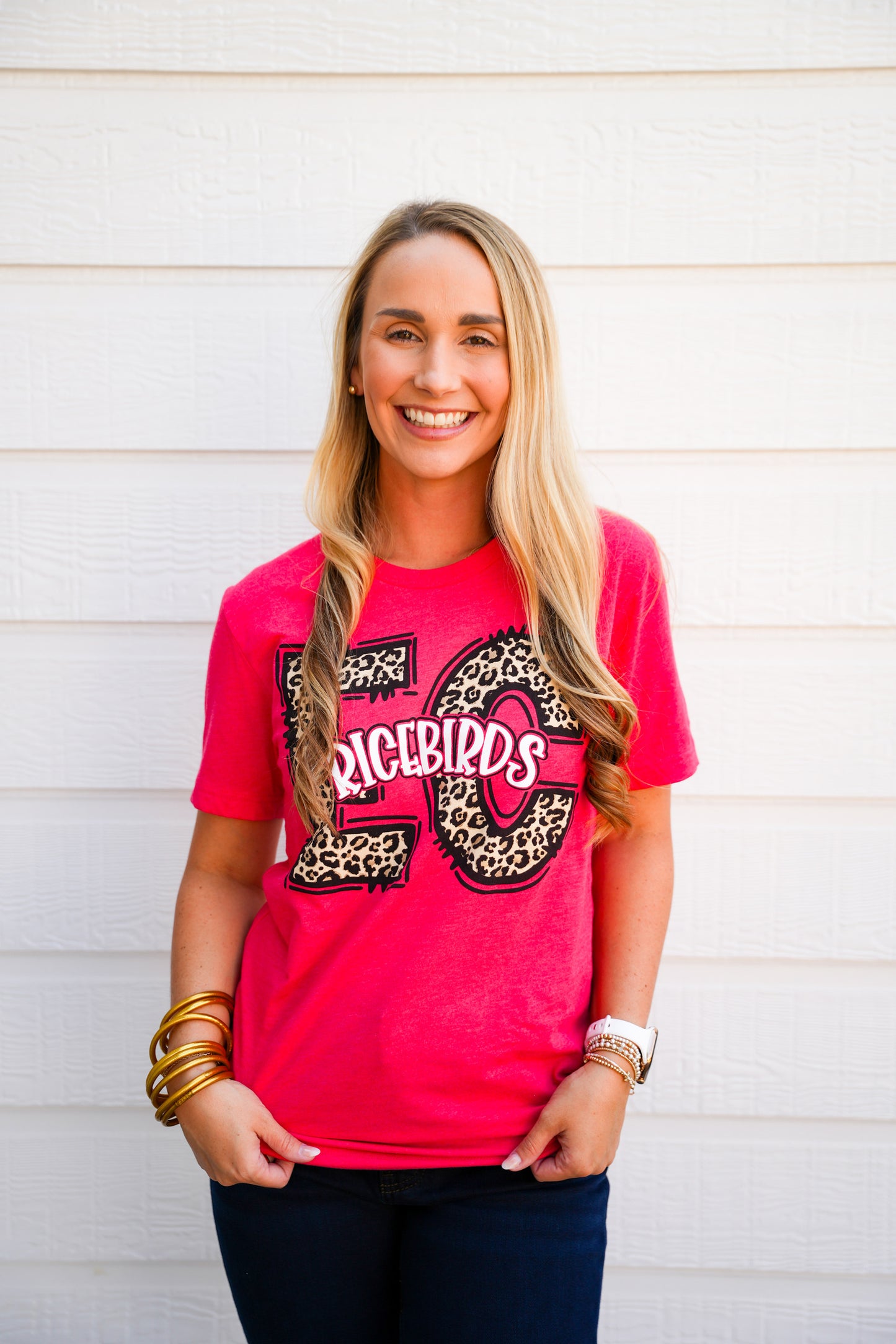 EC Ricebird Cheetah Tee - Southern Belle Boutique