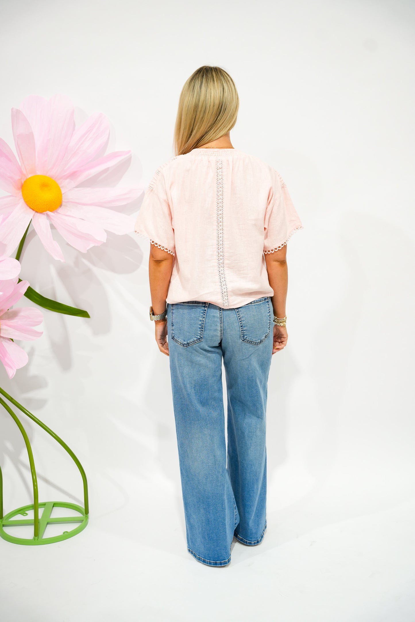 Jamil Top - Pink Mimosa - Southern Belle Boutique