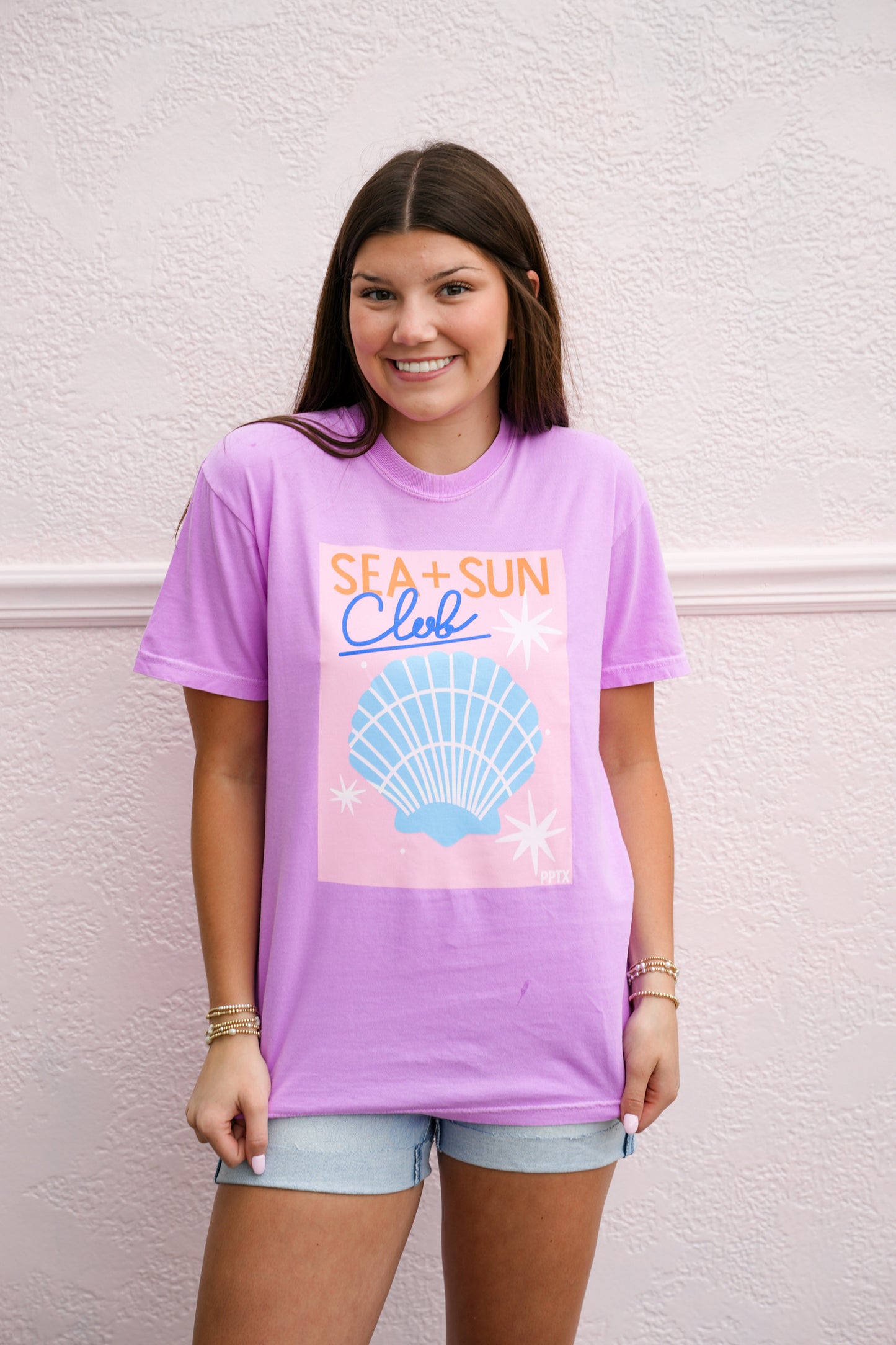 Sea + Sun Club Tee - Southern Belle Boutique