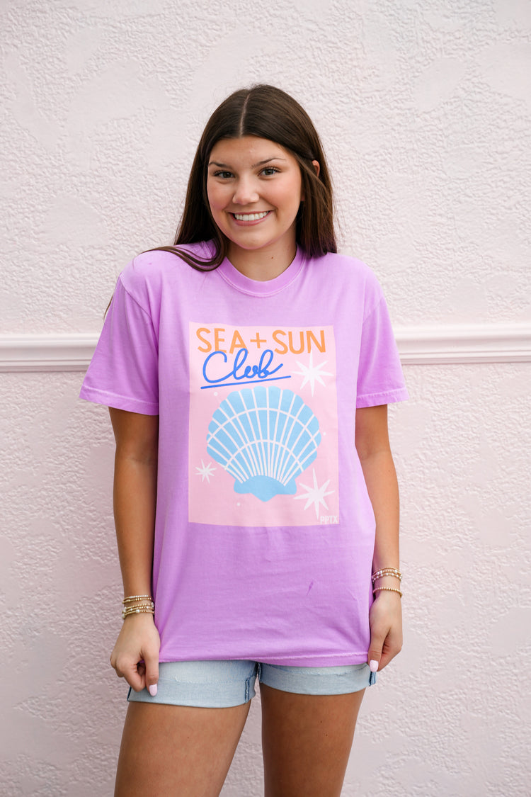 Sea + Sun Club Tee