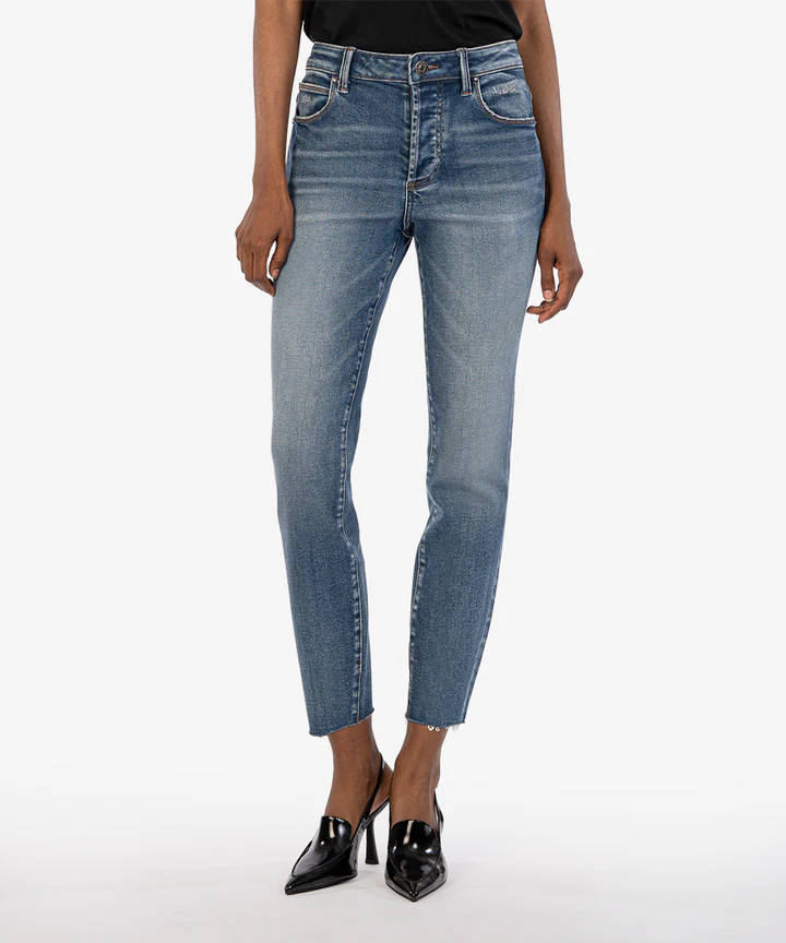 Charlize High Rise Cigarette Leg - Southern Belle Boutique