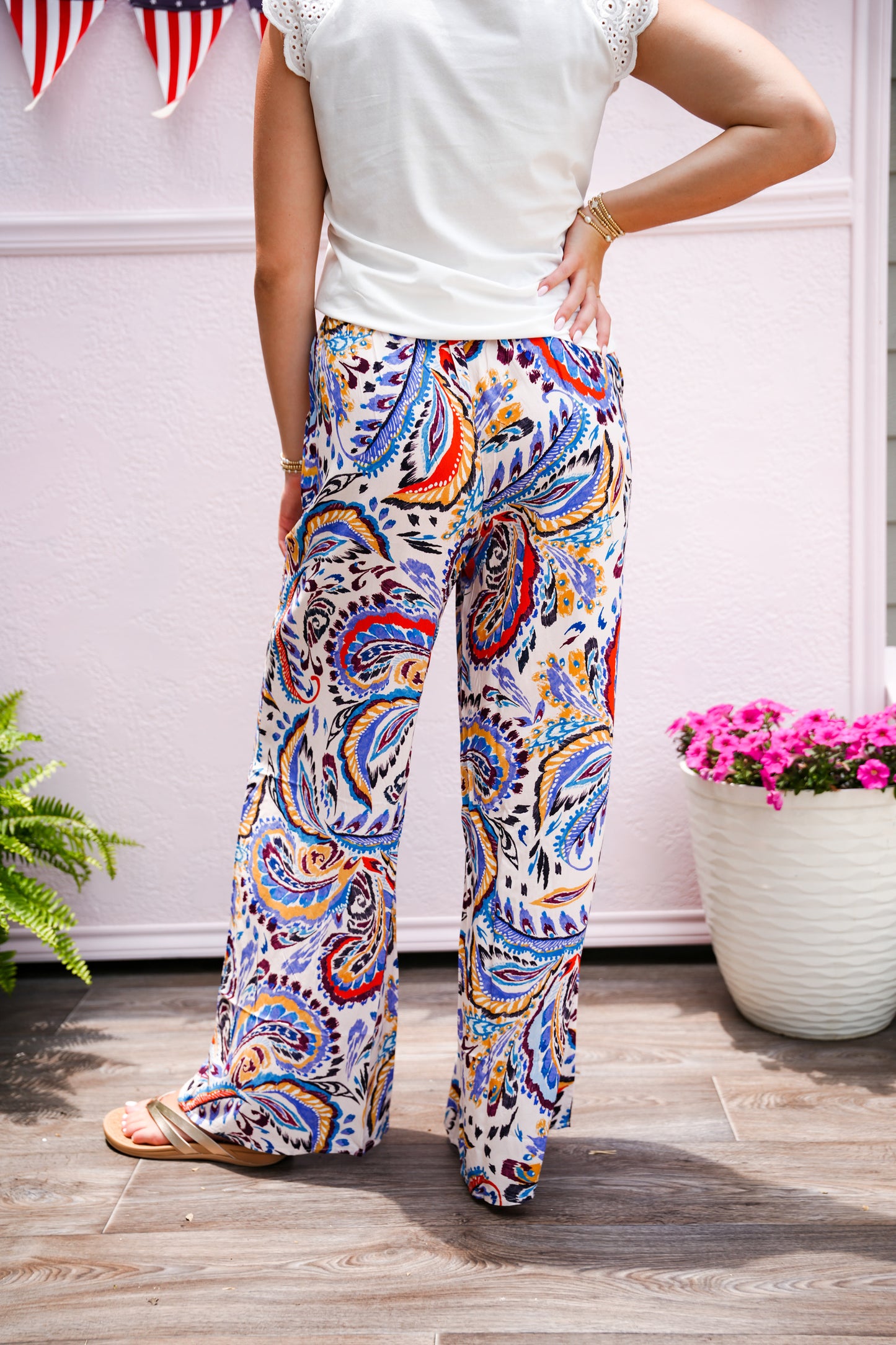 Havana Pant - Sunset Paisley Bliss - Southern Belle Boutique